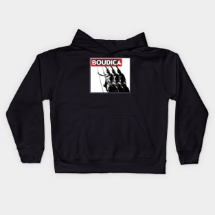 Boudica Queen of the Celts Kids Hoodie